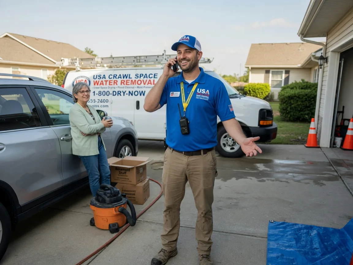 Crawl Space Water Removal Broaddus, TX FAQs